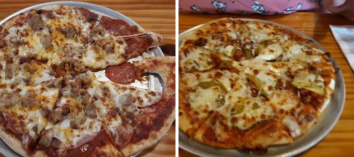 Jimmy's Pizza Menu